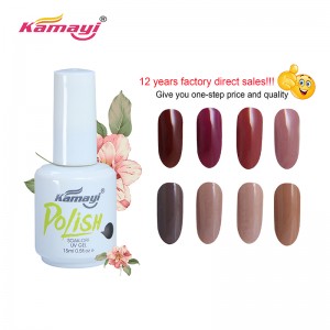 Kamayi goedkope professionele nagel losweken kleur UV gel nagellak