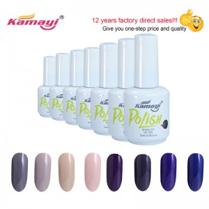 Kamayi gloednieuwe pakket van kleuren Soak Off Gel nagellak Hoge kwaliteit gellak