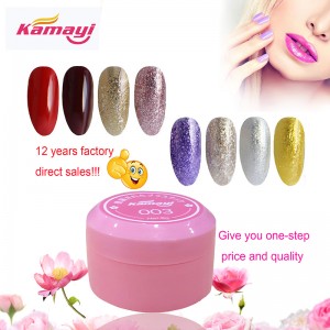 Kamai 2019 nieuw product 48 kleuren verfgel nagellak gel UV-gel weken UV-gel nagellak gel