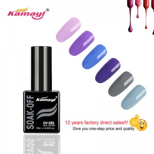 Kamayi Custom Private Label Nagelsalon 72 Kleuren Acryl Gel Nagellak Losweken Semi Permanente UV Gel Polish Voor Groothandel