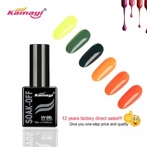 Kamayi 72 Colors12ml, UV Gel Nagellak Groothandel UV Gel Polish