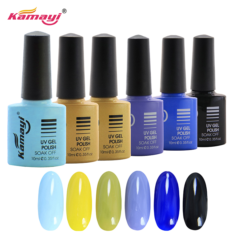 Kamayi zonlicht een stap gel nagellak uv led losweken snel droog 8 ml polish uv gel nagels leveren aangepaste label
